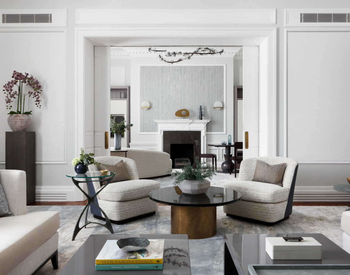Harcourt House W1 - Living Room